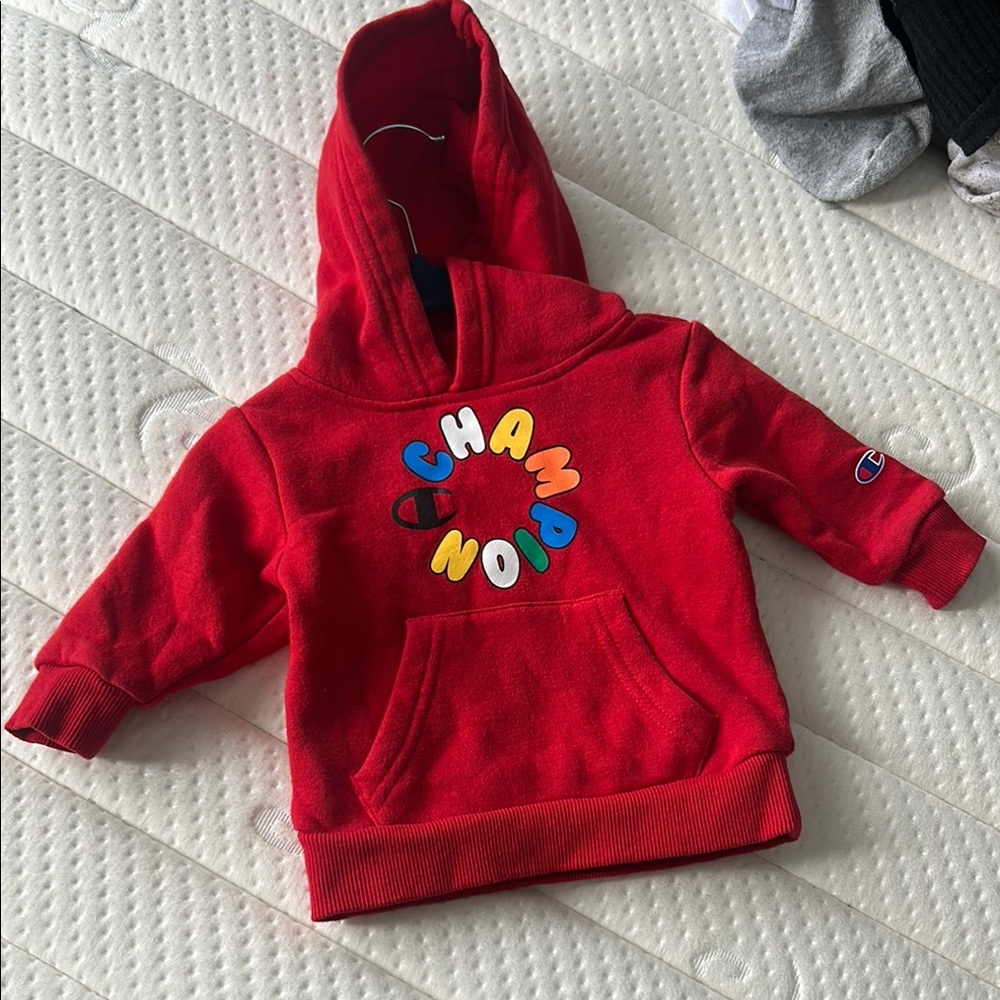 Champion Kids Red Hoodie
